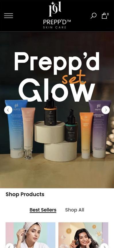 PREPP’D Skin Care — mobile